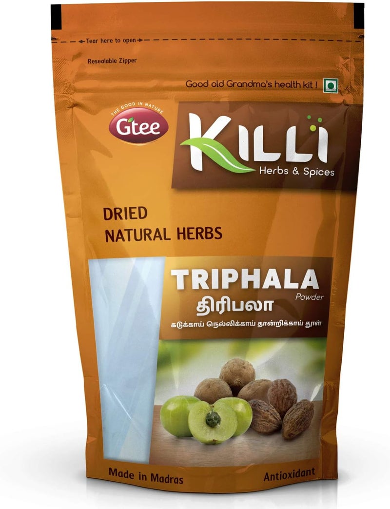 KILLI Triphala Powder (Amla Harad Baheda) - 100g Pack of 2 - Image 2